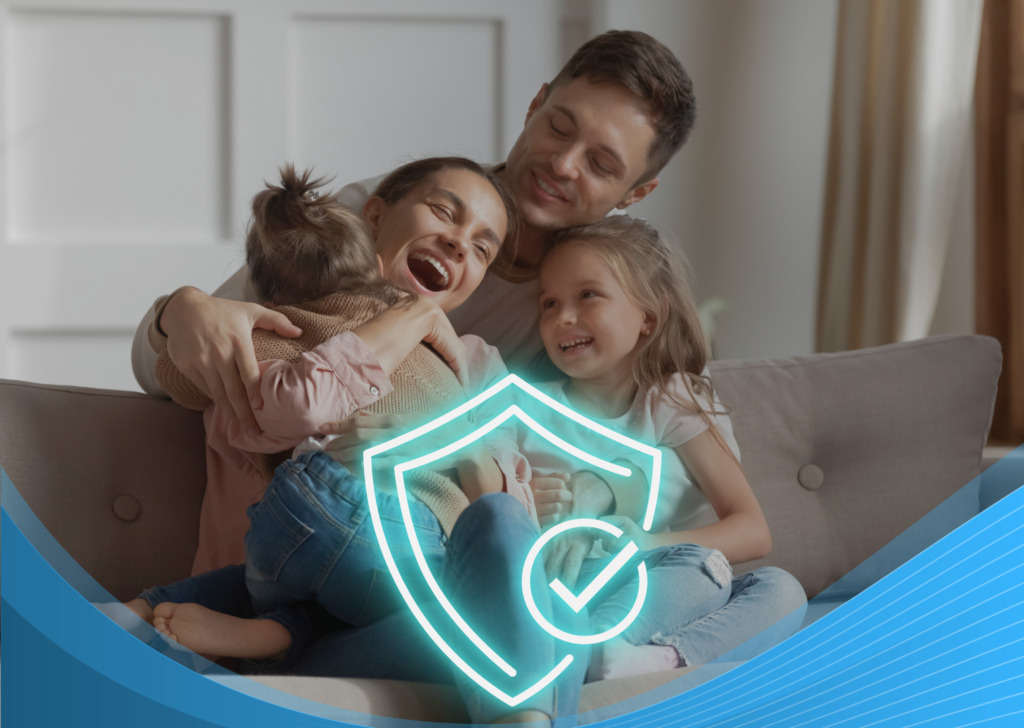 Family secure under financial protection