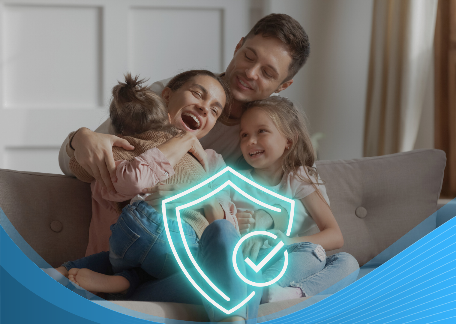 Family secure under financial protection